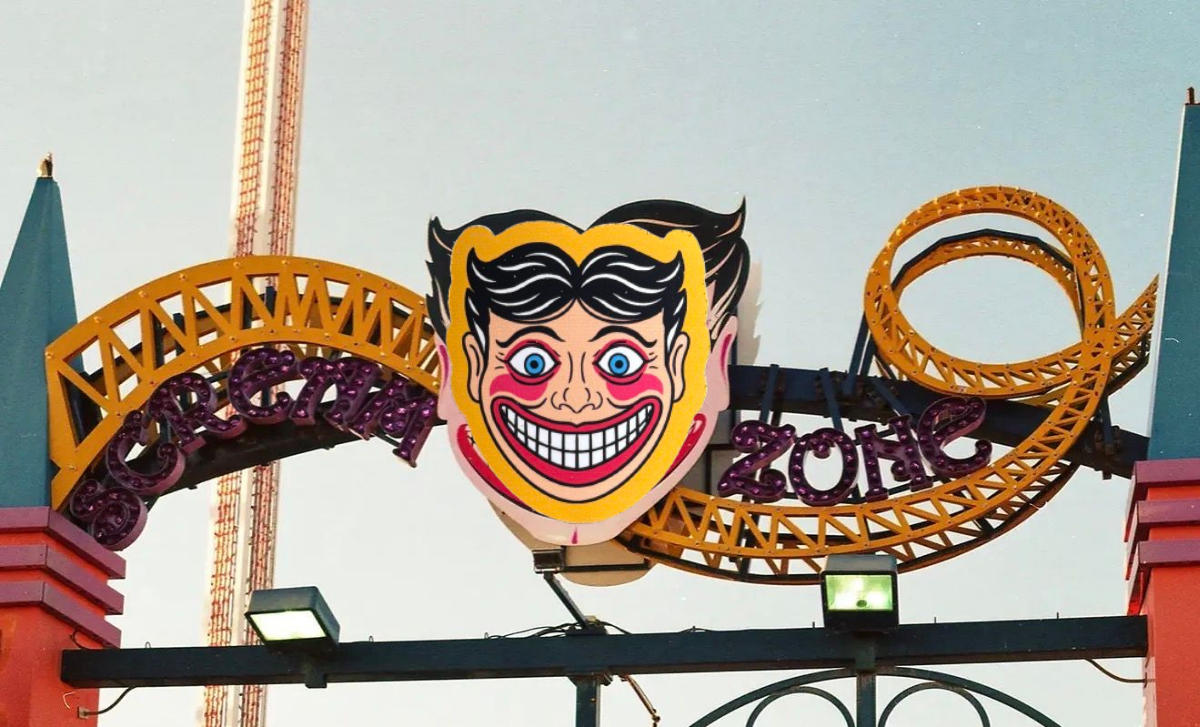 Coney Island Inspired Sticker